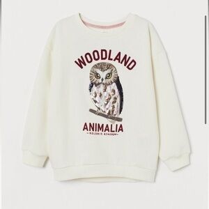 KELZUKI x H&M Long-sleeved top, sweatshirt size 6-8